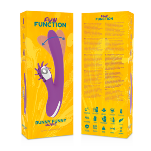 Fun Function-Bunny Funny Wave 2.0-Silicon, 7 Trepte, Reincarcabil - imagine 8