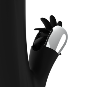 Black&silver-Bunny Storm Rotation Vibe-Silicon, 7 Trepte - imagine 7
