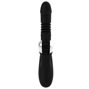 Black&silver-Bunny Reed Up & Down Vibe-Silicon, 7 Trepte 14 Black&silver-Bunny Reed Up & Down Vibe-Silicon, 7 Trepte - imagine 5
