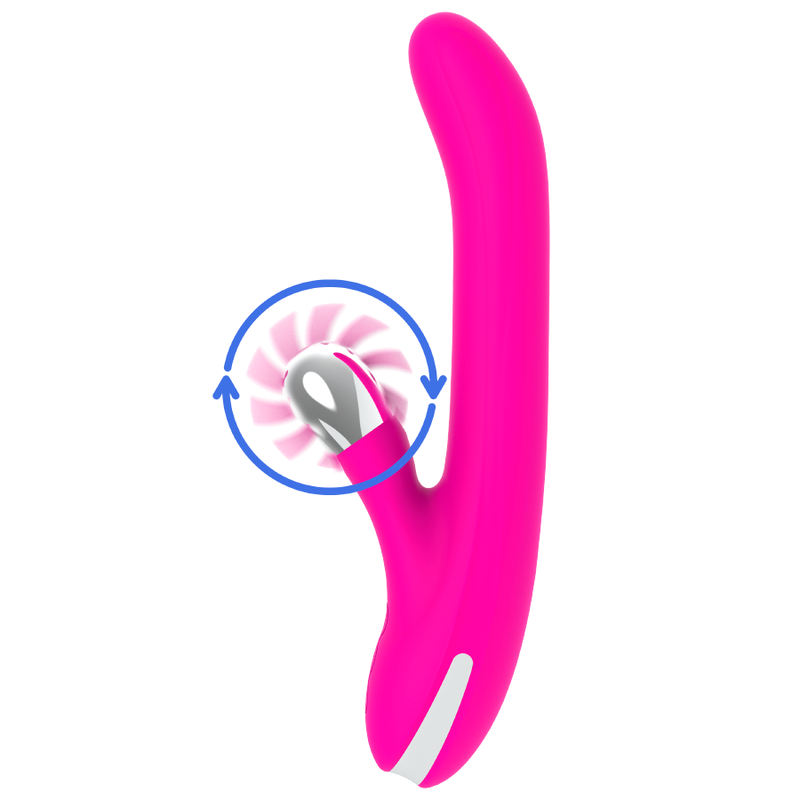 Diversia-Bunny Rotation 24 cm-Silicon, 7 Trepte, Reincarcabil, USB 5 img 129398 32b8be9adbfc69f09f82f8445d1172d5 1