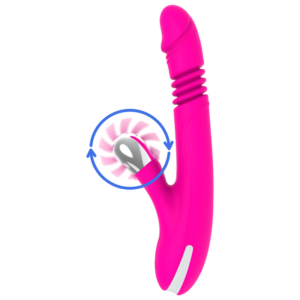 Diversia-Bunny Up & Down 24 cm-Silicon, 7 Trepte, Reincarcabil 14 Diversia-Bunny Up & Down 24 cm-Silicon, 7 Trepte, Reincarcabil - imagine 5
