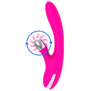 Diversia-Bunny Waves 24 cm-Silicon, 7 Trepte, Reincarcabil, USB 13 Diversia-Bunny Waves 24 cm-Silicon, 7 Trepte, Reincarcabil, USB - imagine 4