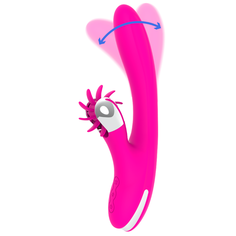 Diversia-Bunny Waves 24 cm-Silicon, 7 Trepte, Reincarcabil, USB 7 img 129416 0633d6ae7de63672bea6a644fe66facd 1