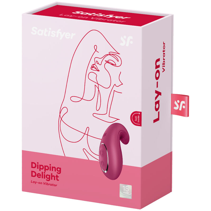 Satisfyer-Dipping Delight Vibrator Lay-on, Roșu-Silicon, 12 Trepte 3 img 129458 2d903e9a973836578c400b5b4b0a1ec5 1