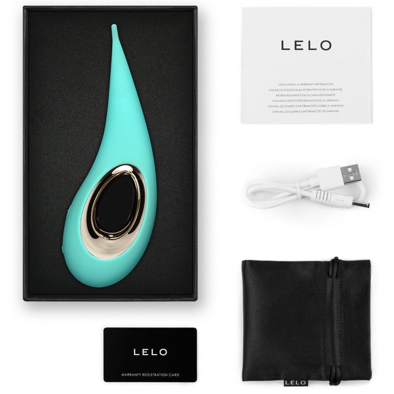Lelo-Dot Stimulator Clitoridian - Aqua Green-Silicon, 7 Trepte 2 img 129472 68b7de46612e94d998d850a7472db7f8 1