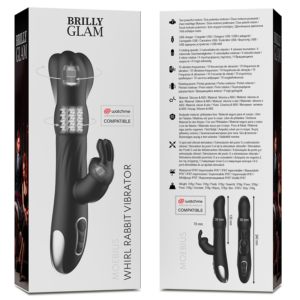 Brilly Glam-Moebius Rabbit Vibrator & Rotator + Watchme Remote 11 Brilly Glam-Moebius Rabbit Vibrator & Rotator + Watchme Remote - imagine 3