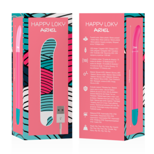 Happy Loky-Ariel G-spot Vibrator-Silicon, 10 Trepte, Reincarcabil 11 Happy Loky-Ariel G-spot Vibrator-Silicon, 10 Trepte, Reincarcabil - imagine 5