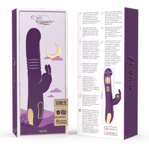 Treasure - Bastian Rabbit Up & Down Rotator & Vibrator + Watchme Remote Control 13 Treasure - Bastian Rabbit Up & Down Rotator & Vibrator + Watchme Remote Control - imagine 5