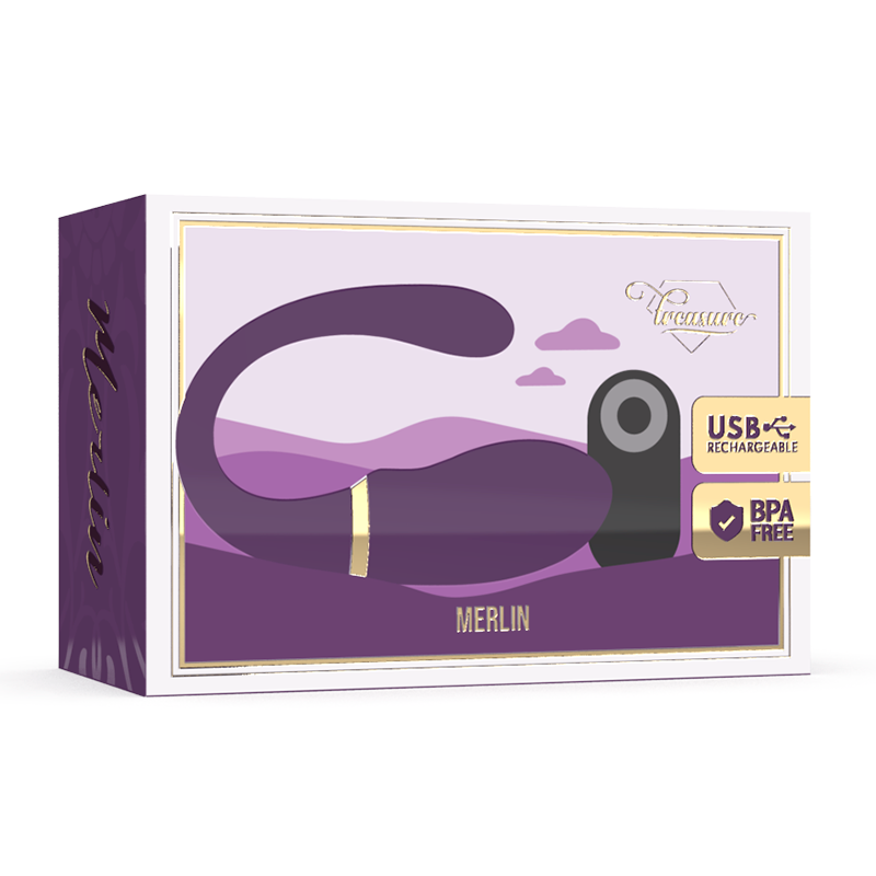 Treasure - Merlin Vibrator Dublu pentru Cuplu, Telecomandă 2 img 129780 77fe85e847d8bdae75a2ceddf02a0bc7 1