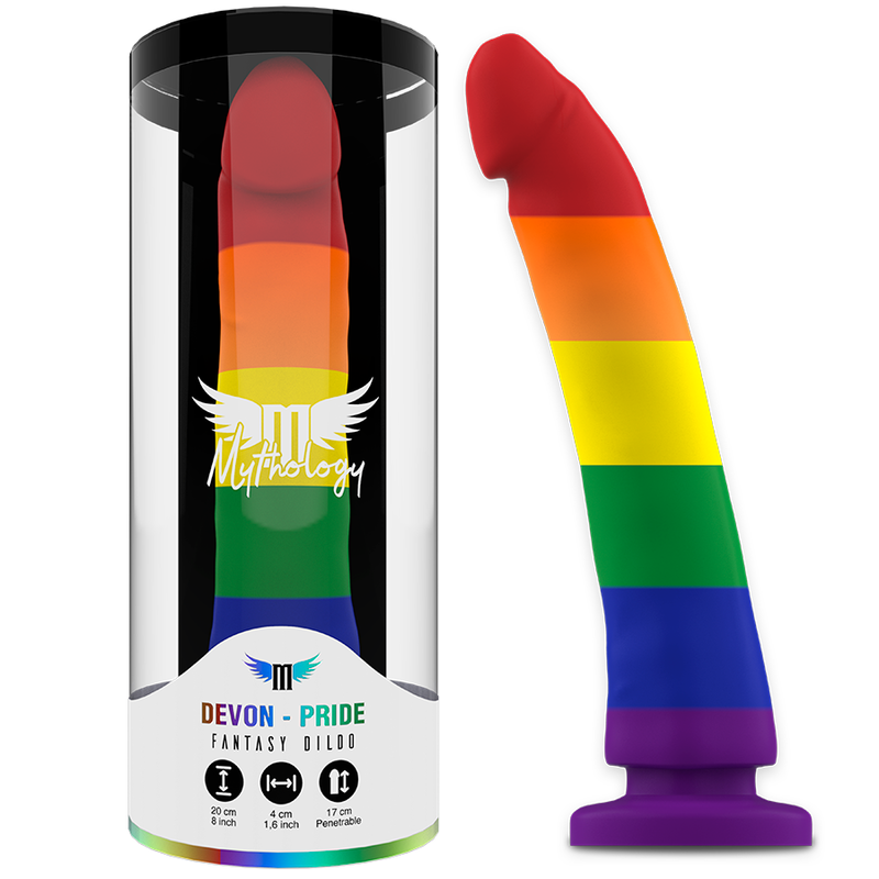Mythology Fantasy Dildo-Devon Pride Dildo L-Silicon, Reincarcabil 1 img 130045 397a62c8655819557ab760b1be844040 1