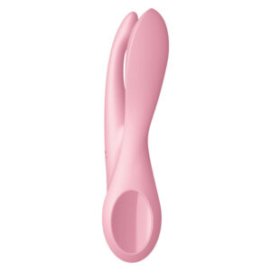 Satisfyer-Threesome 1 Vibrator - Pink, Albastru/Roz-Silicon, 12 - imagine 4