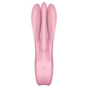 Satisfyer-Threesome 1 Vibrator - Pink, Albastru/Roz-Silicon, 12 - imagine 3
