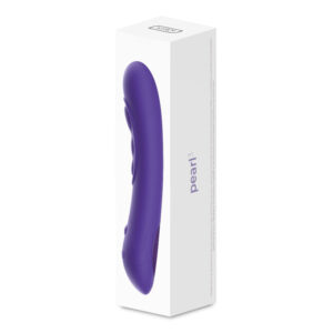 Kiiroo-Pearl 3 Vibrator pentru Punctul G - Mov-Silicon, USB - imagine 4