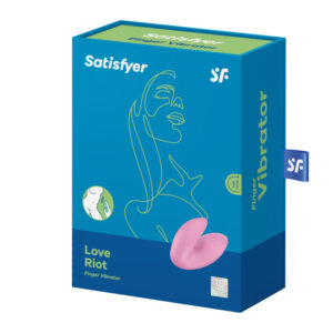Satisfyer-Love Riot Vibrator de Deget - Pink 7 Satisfyer-Love Riot Vibrator de Deget - Pink - imagine 4