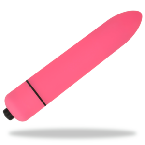 Ohmama-Mini Bullet Vibrator 9 cm Roz - imagine 1