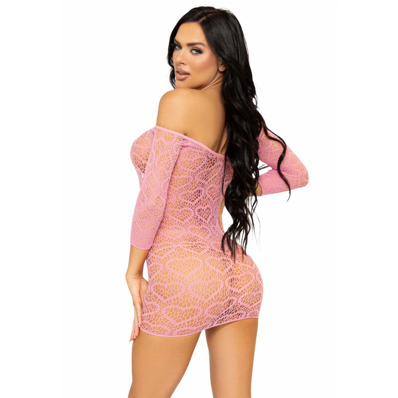 Leg Avenue-Mini Rochie Plasă cu Inimi, Roșu/Roz, ONE Size 1 img 132785 f7f1a0ccc1026a4401fa0b445f653905 1