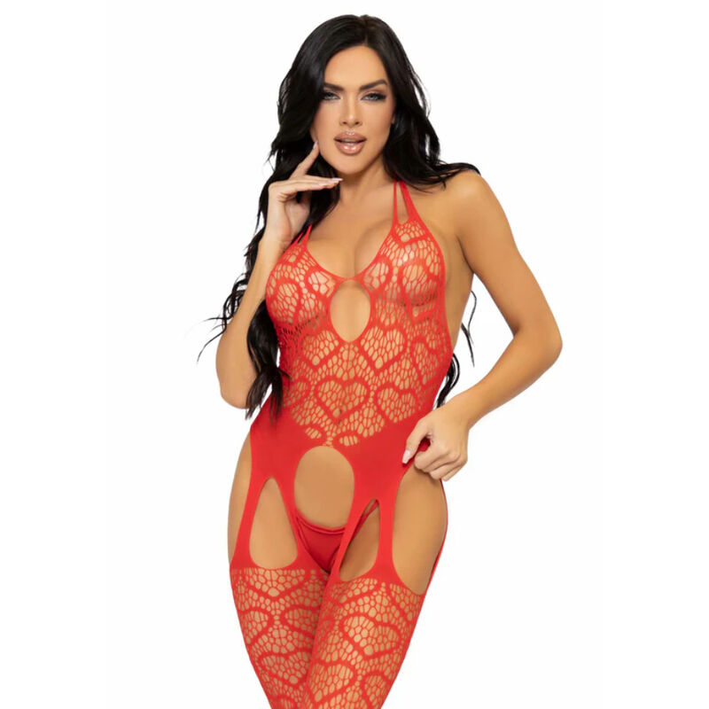 LEG AVENUE - BODYSTOCKING DE RED CON TIRANTES TALLA ÚNICA - NEGRO img 133055 30b0469d6a01feacbea0592a8d5e25a8 1