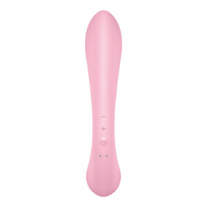 Satisfyer-Triple Oh Vibrație Hibridă, Roz-12 Trepte, USB 7 Satisfyer-Triple Oh Vibrație Hibridă, Roz-12 Trepte, USB - imagine 3