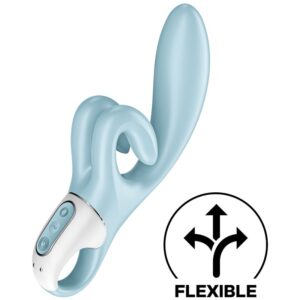 Satisfyer Vibrator-Touch Me Rabbit Vibrator Albastru-Silicon, 10 8 Satisfyer Vibrator-Touch Me Rabbit Vibrator Albastru-Silicon, 10 · Vibratoare (imaginea 3)