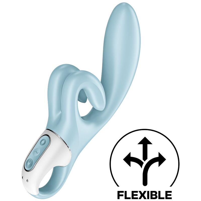 Satisfyer Vibrator-Touch Me Rabbit Vibrator Albastru-Silicon, 10 3 Satisfyer Vibrator-Touch Me Rabbit Vibrator Albastru-Silicon, 10 · Vibratoare (imaginea 3)