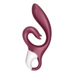 Satisfyer-Love Me Rabbit Vibration, Albastru/Roșu-Silicon, 12 · Vibratoare