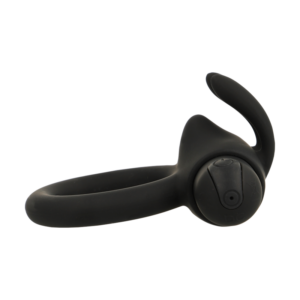 Black&silver-Agron Ring 2.O Inel Vibrant Reîncărcabil-Silicon — BLACK&SILVER · Inele & Mansoane Penis (imaginea 5)