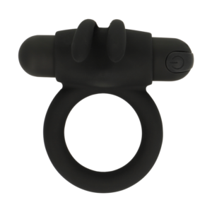 Black&silver-Agron Ring 2.O Inel Vibrant Reîncărcabil-Silicon — BLACK&SILVER · Inele & Mansoane Penis (imaginea 6)