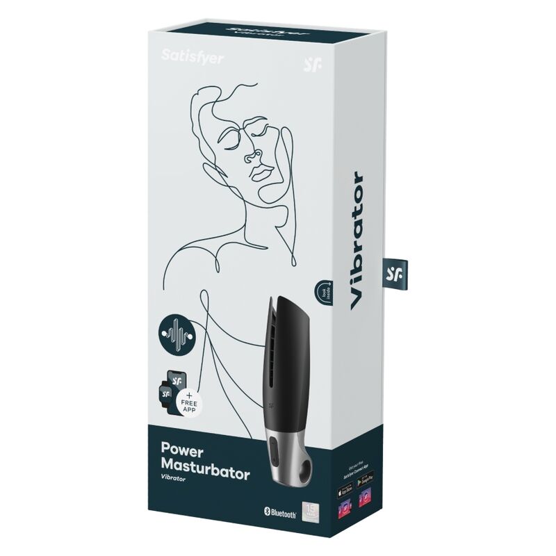 Satisfyer Men-Power Masturbator Negru-Reincarcabil, App, USB 2 img 133298 11f17de03170a1f43a57ca9dfcc8ae58 1