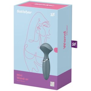 Satisfyer Mini Wond-er, Albastru/Gri-Silicon, 12 Trepte 10 Satisfyer Mini Wond-er, Albastru/Gri-Silicon, 12 Trepte - imagine 4