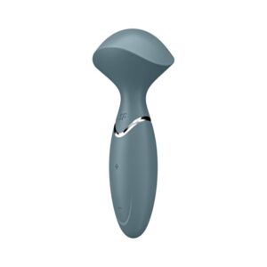 Satisfyer Mini Wond-er, Albastru/Gri-Silicon, 12 Trepte 9 Satisfyer Mini Wond-er, Albastru/Gri-Silicon, 12 Trepte - imagine 3