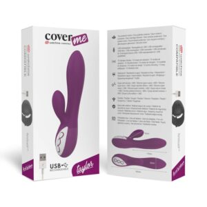Coverme-Taylor Vibrator + Watchme Remote Control-Silicon, 10 12 Coverme-Taylor Vibrator + Watchme Remote Control-Silicon, 10 - imagine 6