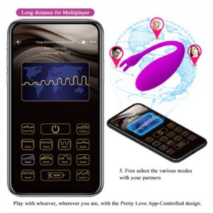 App Series-Catalina Masajer Control prin Aplicație Lila-Silicon 9 App Series-Catalina Masajer Control prin Aplicație Lila-Silicon - imagine 3