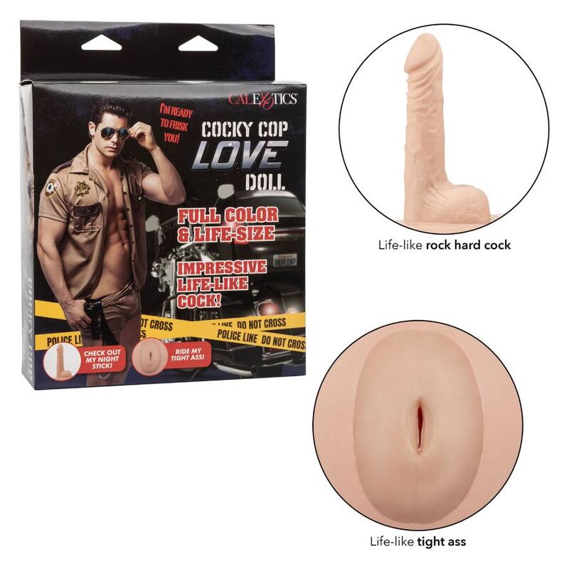 Calexotics-Cocky Cop Păpușă Sexuală Gonflabilă 3 img 133861 e27ad10176e7d967c40847e830879038 1