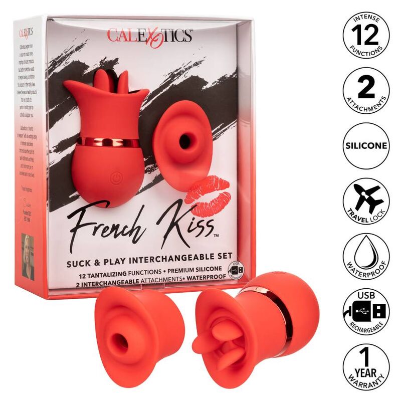 Calexotics-French Kiss Suck & Play Set-Silicon, 12 Trepte 2 img 133868 1f4989881dcd108bc681e88cf3422eed 1