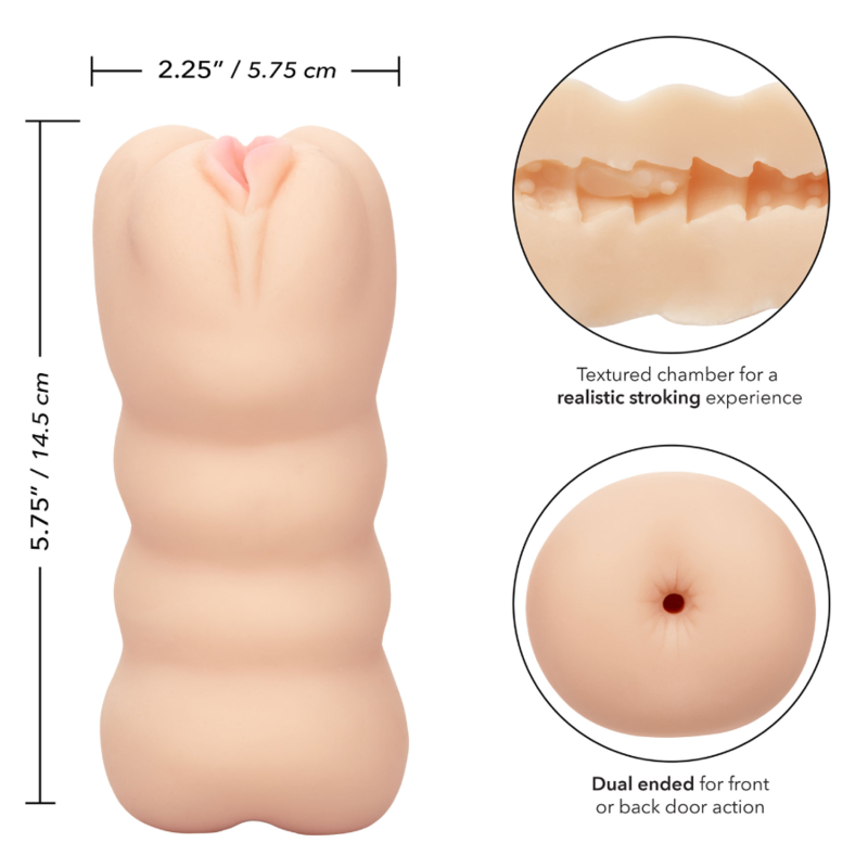 Calexotics-Cheap Thrills the Three Way Masturbator Dual-ended 3 img 133963 4d50125986311e2b5605e27453207aa6 1