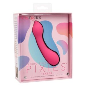 Calexotics-Pixies Teaser Roz, Masajer Dublu din Silicon Lichid - imagine 10