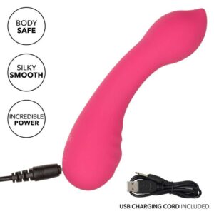 Calexotics-Pixies Teaser Roz, Masajer Dublu din Silicon Lichid - imagine 3