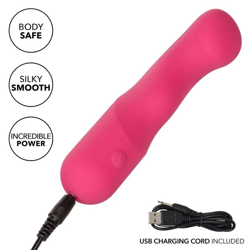 Calexotics-Pixies Curvy Roz-Silicon, 10 Trepte, Reincarcabil, USB 2 img 134077 e58148b7f30f45757b092ff167252b25 1