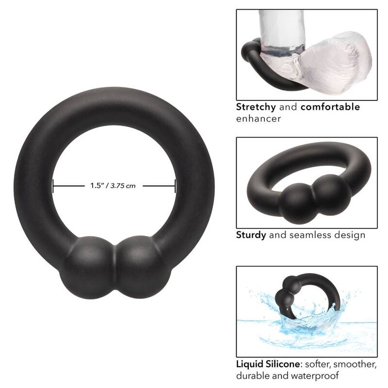 Calexotics-Alpha Muscle Ring Negru-Silicon, Waterproof 8 img 134094 a3c81f5c0b39fd8ea9abaf4f2cafcd66 1