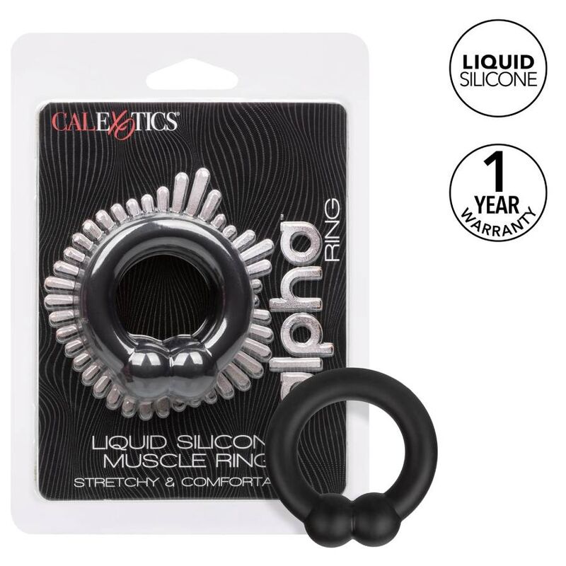 Calexotics-Alpha Muscle Ring Negru-Silicon, Waterproof 2 img 134097 12f71071a04ef10771ca24f9adea04c7 1