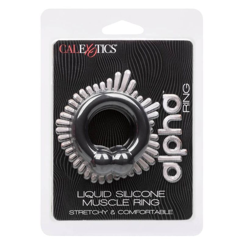 Calexotics-Alpha Muscle Ring Negru-Silicon, Waterproof 5 img 134099 84c2537056eb5463f7022c0c4ca31d6f 1
