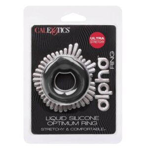 Calexotics-Alpha Optimum Inel Negru-Silicon, Waterproof - imagine 8