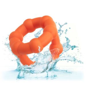 Calexotics-Alpha All Star Ring Portocaliu-Silicon, Waterproof 14 Calexotics-Alpha All Star Ring Portocaliu-Silicon, Waterproof - imagine 4