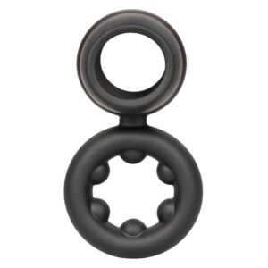 Calexotics-Alpha Dual Magnum Ring Negru-Silicon, Waterproof - imagine 10