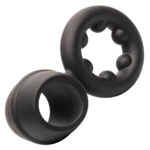 Calexotics-Alpha Dual Magnum Ring Negru-Silicon, Waterproof - imagine 9