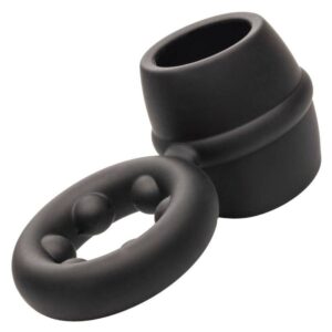 Calexotics-Alpha Dual Magnum Ring Negru-Silicon, Waterproof - imagine 6
