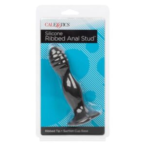 Calexotics-Plug Anal cu Striații-Silicon, Ventuza 15 Calexotics-Plug Anal cu Striații-Silicon, Ventuza - imagine 7