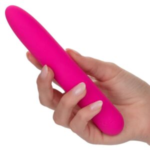Calexotics-Bliss Vibe Pink Vibrator din Silicon Lichid, Usb - imagine 6