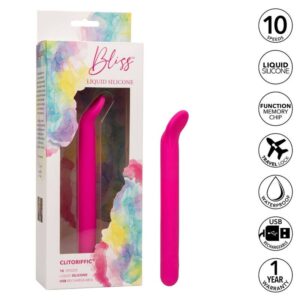 Calexotics-Bliss Clitoriffic Pink-Silicon, 10 Trepte, Reincarcabil 13 Calexotics-Bliss Clitoriffic Pink-Silicon, 10 Trepte, Reincarcabil - imagine 2