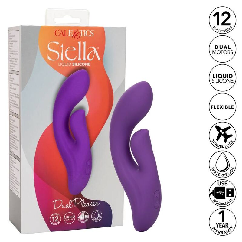 Calexotics-Stella Dual Pleaser Violet-Silicon, 12 Trepte 5 img 134347 c79949d3402d17bb46236b64091d3c40 1